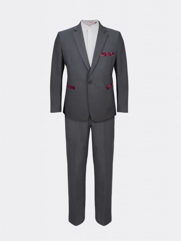 Hotel Front office Men's uniform suit with batik