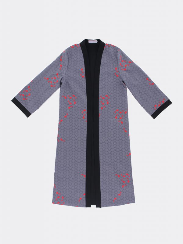 Long Modern Kimono robe uniform for hostess
